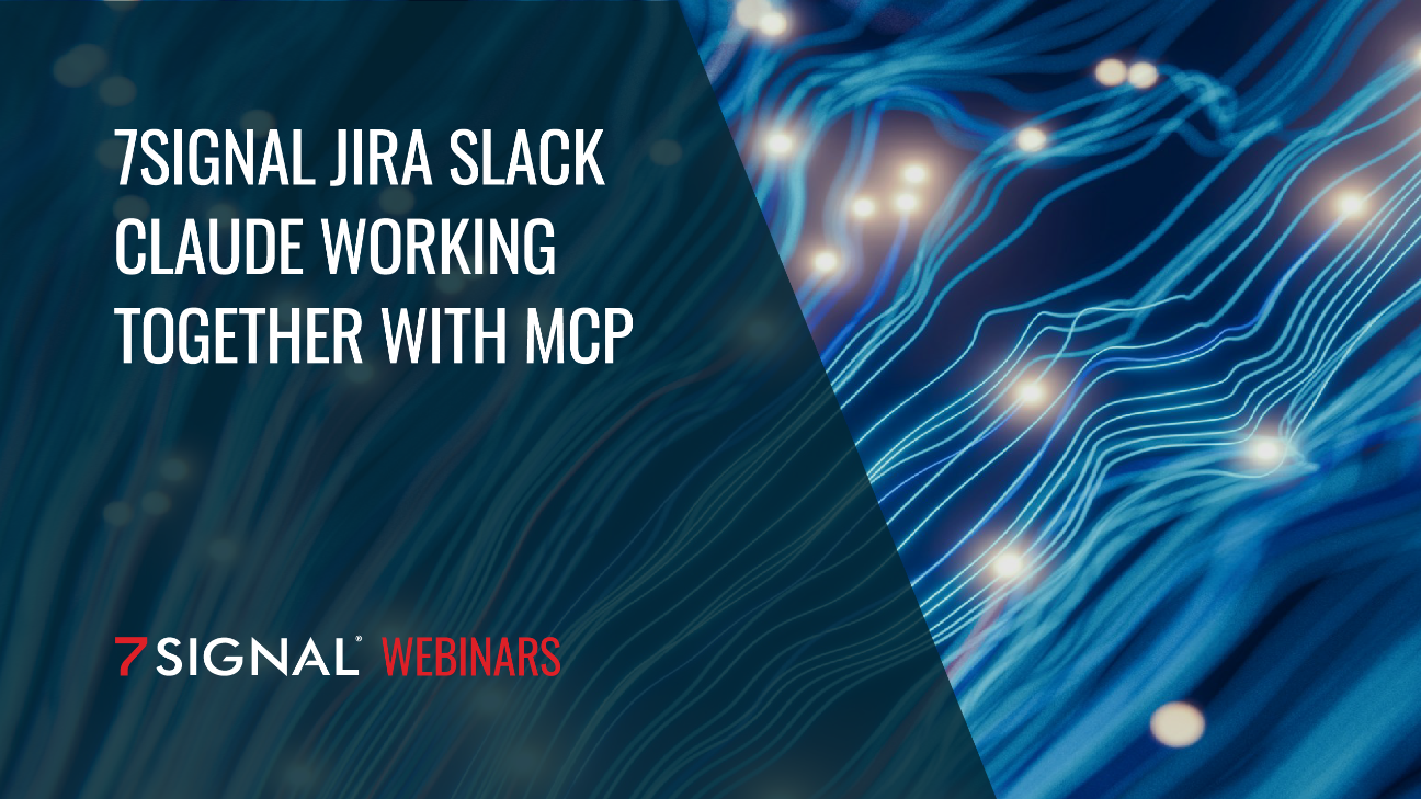  7SIGNAL Jira Slack Claude Working together with MCP